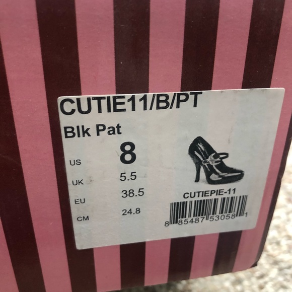 Pin up couture heels with sparrow. Size 8 - Picture 6 of 9